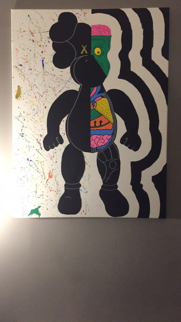 よっちん絵画4点 よっちん絵画4点 四門出遊》 “The Four Sights” Pencil on paper, 62.5