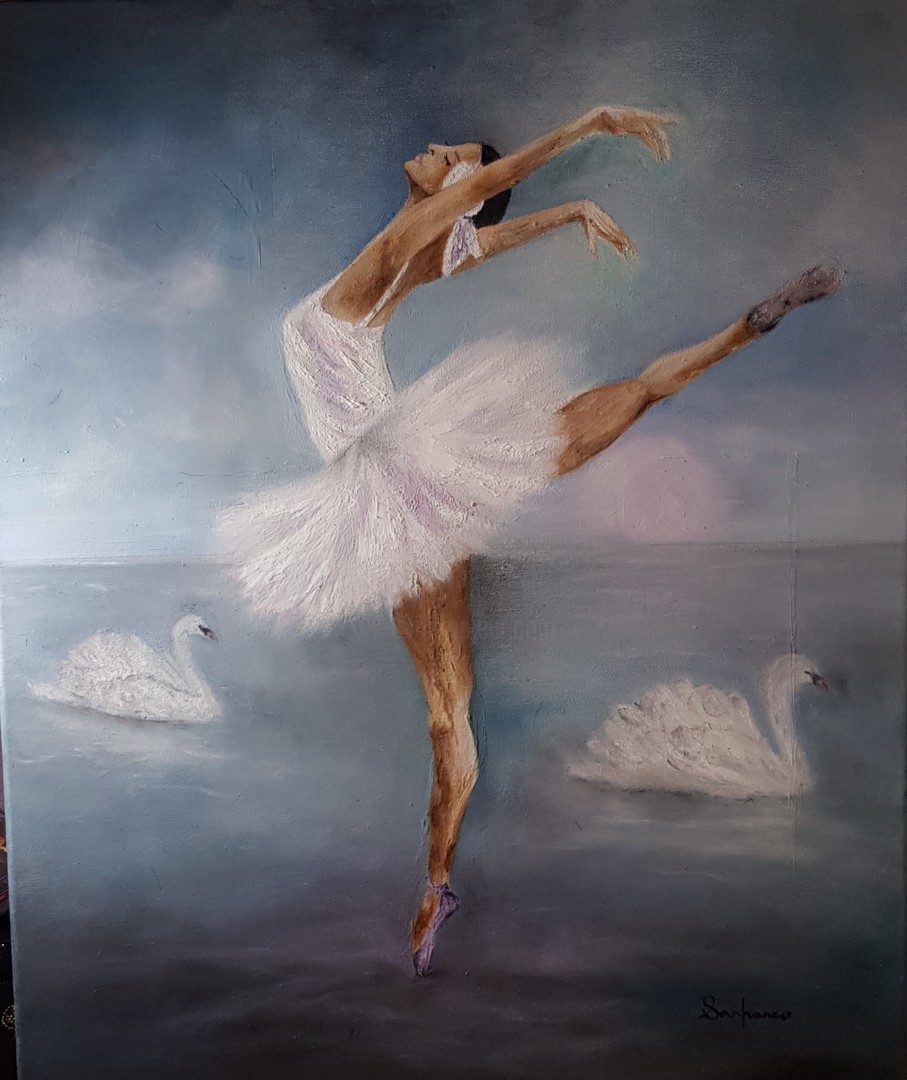 サンドアート絵画 LA DANSEUSE