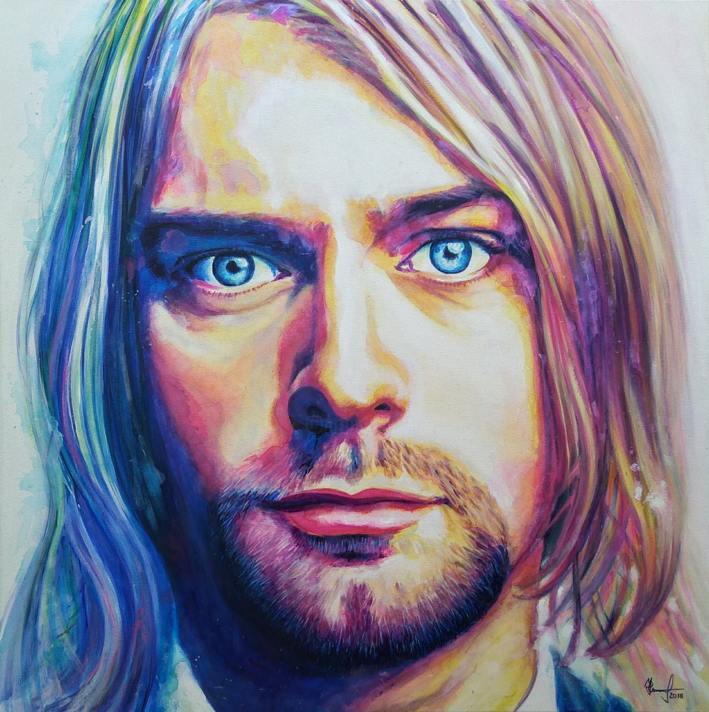 Kurt Cobain Wall Art