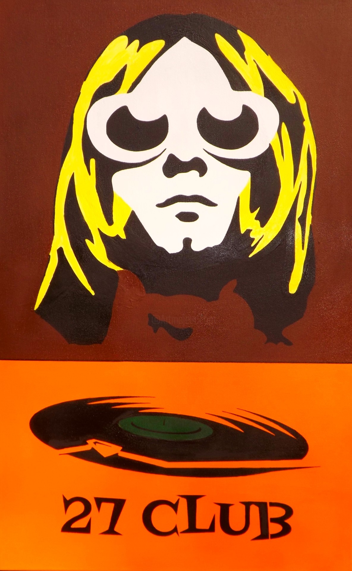 Pop Art Original, Limited Edition, Kurt , Painting by Steven