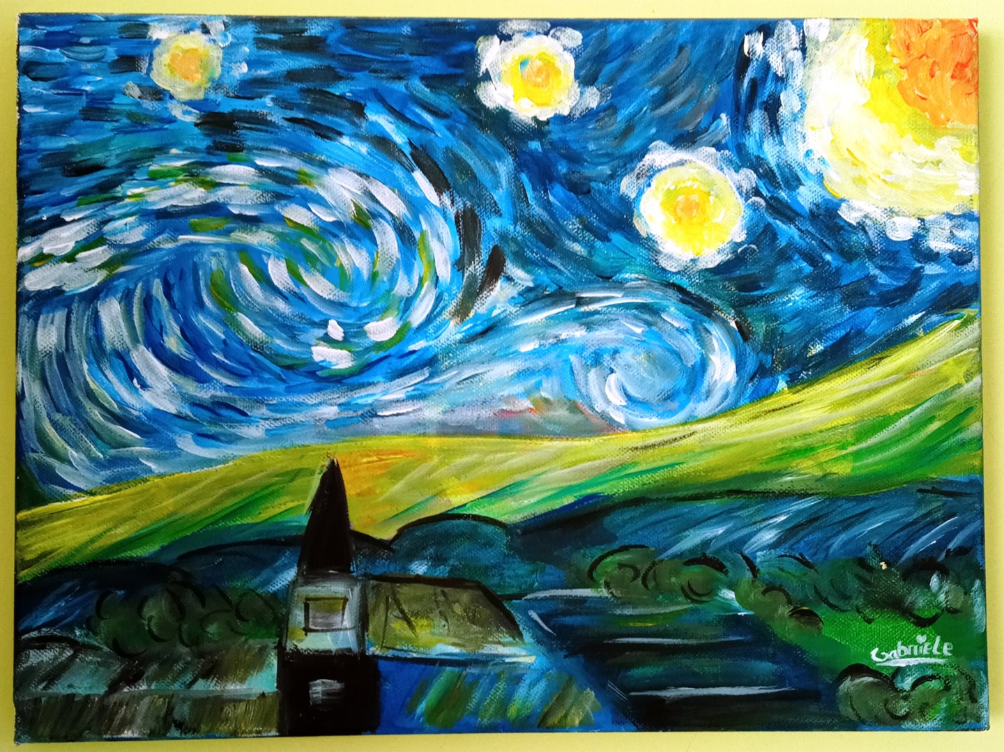 Storm, 絵画 Gabriele Kehilaによって | ArtMajeur