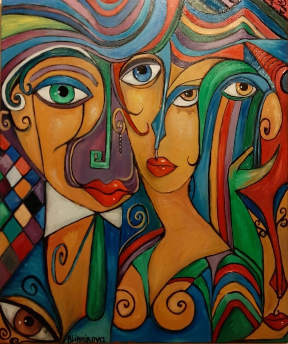 засветы в цирке В Цирке, Картина - Olena Blinnikova | ArtMajeur