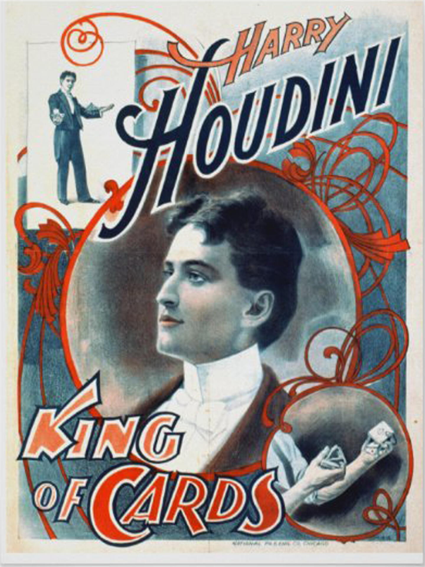 harry houdini posters Harry Houdini Magic Magician Escape Arti, 絵画 Tony Rubinoによって | ArtMajeur