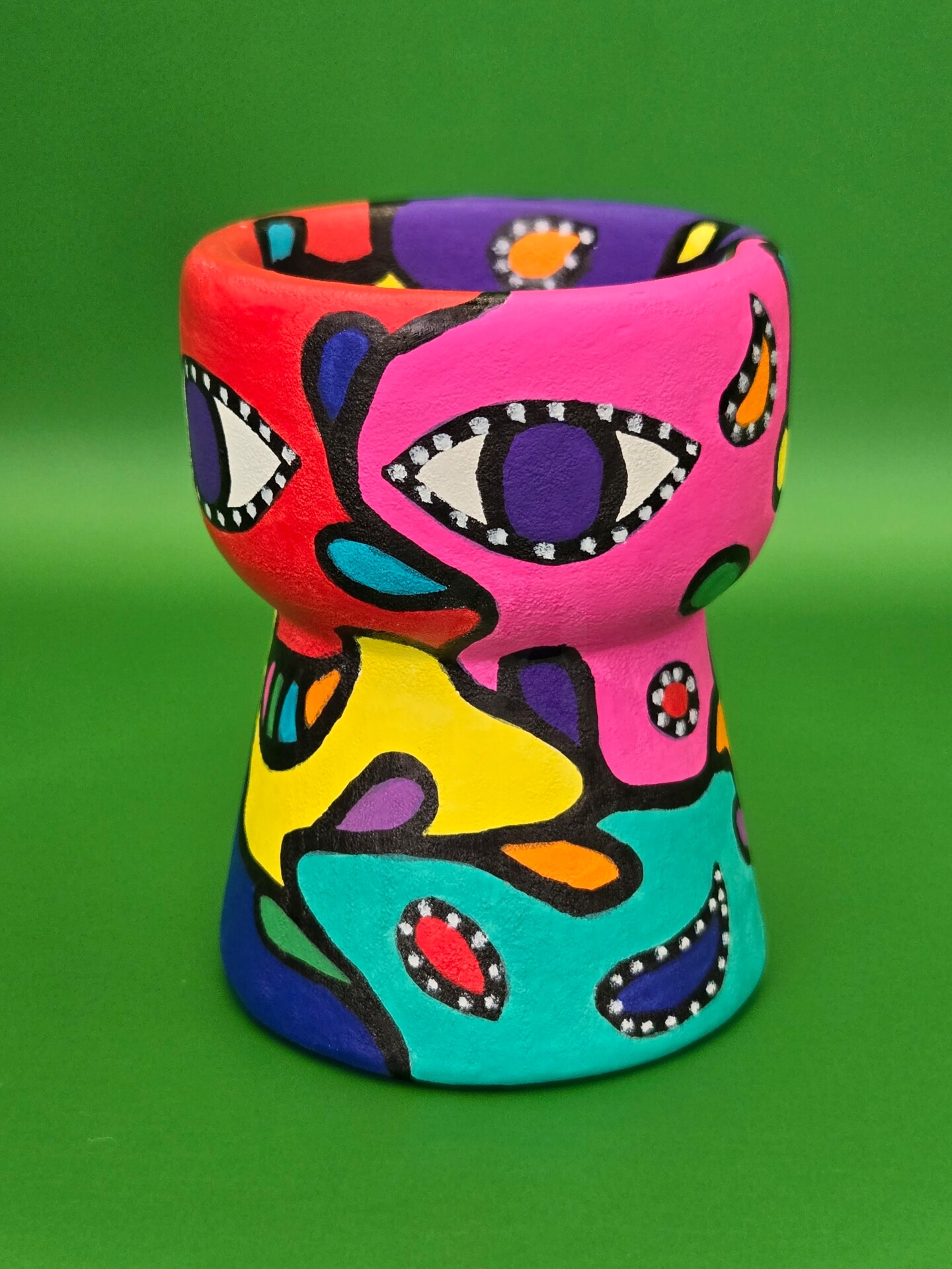 Kandelaar "Purple eyes"