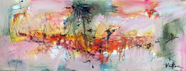 Oksana Veber - Abstraction 1, sold