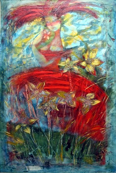 Oksana Veber - The girl in red