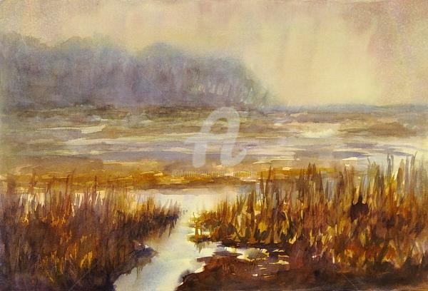 B.Rossitto - Colors of the Winter Marsh II WC