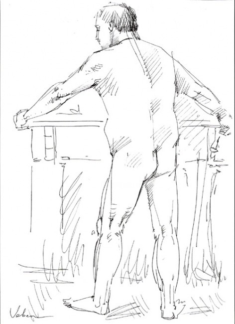 Oksana Veber - Drawing, live model