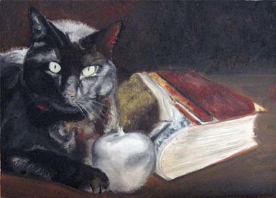 Stefano Davidson - Il gatto, il libro e la mela d'argento