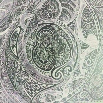 「###t€r€###」というタイトルの絵画 Teretoma Tapiによって, オリジナルのアートワーク