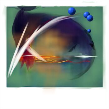 Digital Arts titled "Cétacé..." by Jacky Patin, Original Artwork