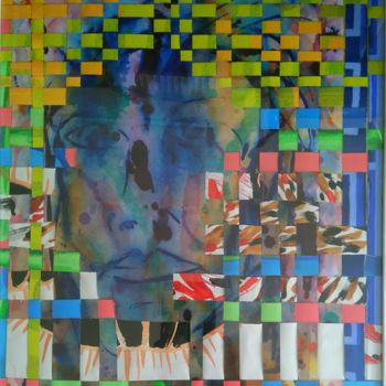 Painting titled "Ce qui se trame" by Brigitte Mathé (MBL), Original Artwork, Other