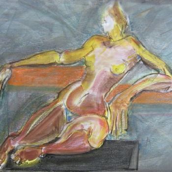 Painting titled "woman-woman-95fnp." by Richard Herr, Original Artwork, Other