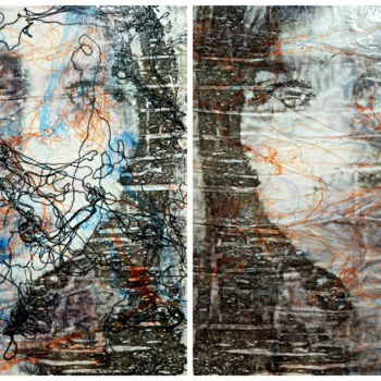 「The rain and the su…」というタイトルの絵画 Alessio Mazzarulliによって, オリジナルのアートワーク, アクリル