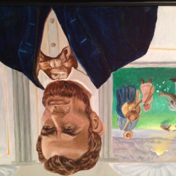 Картина под названием "Lincoln's dream" - Carol Roberts, Подлинное произведение искусства, Масло