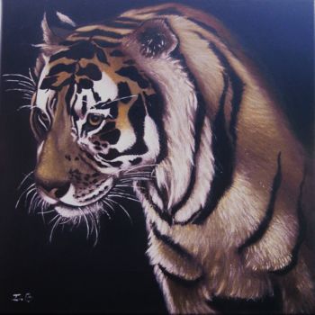 Peinture intitulée "l-indomptable-n-79.…" par Isabelle, Œuvre d'art originale