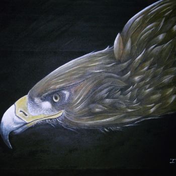 Peinture intitulée "proie-en-vue-n-77.j…" par Isabelle, Œuvre d'art originale
