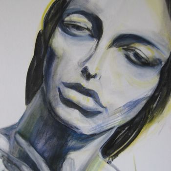 Painting titled "someday 113pfp" by Richard Herr, Original Artwork, Acrylic