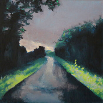 Painting titled "Normandy" by Théodore Bouret, Original Artwork, Oil