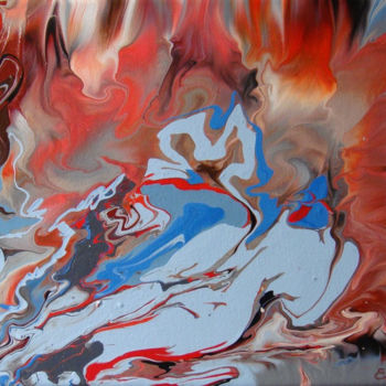 제목이 "The sea of ​​emotio…"인 미술작품 Irini Karpikioti로, 원작, 아크릴