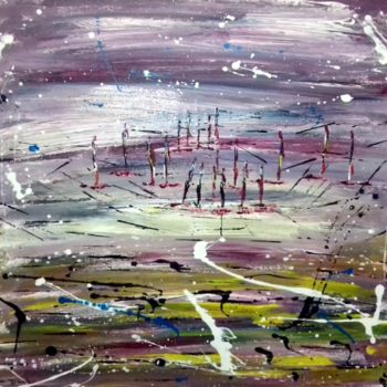 Peinture intitulée "Imaginaire" par Didier Duclos, Œuvre d'art originale, Acrylique