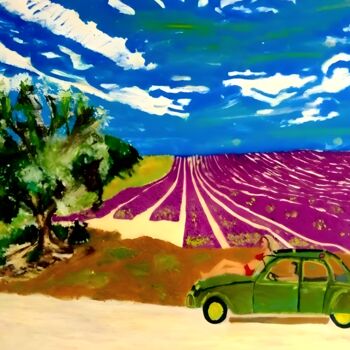 Peinture intitulée "Libertà" par Maurice Bellolo, Œuvre d'art originale, Huile Monté sur Châssis en bois