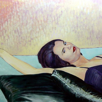 Painting titled "Strike a pose" by Emilia Amaro, Original Artwork, Acrylic