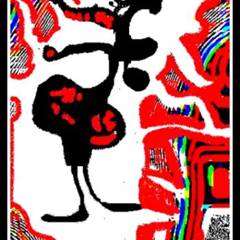 Digital Arts titled "c-est-ma-fete.jpg" by Mysane, Original Artwork, Digital Painting