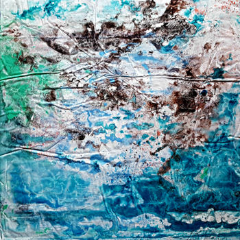 Schilderij getiteld "Smelling you (n.358)" door Alessio Mazzarulli, Origineel Kunstwerk, Acryl