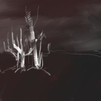 Drawing titled "missing-tree" by Skywalker, Original Artwork, Other
