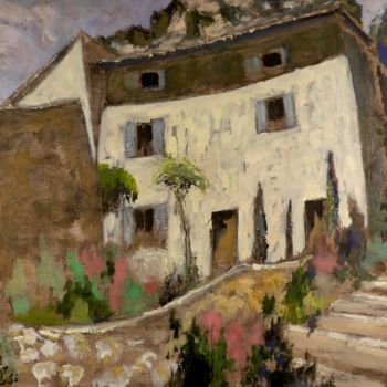 Peinture intitulée "la clémentine (2)" par Dominique Bertrand, Œuvre d'art originale, Huile