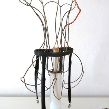 Sculpture titled "Physics and Chemist…" by Kleinmanzano, Original Artwork, Wire