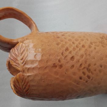 제목이 "Vase à anse ronde"인 미술품 Marian Cobos로, 원작, 홈 데코