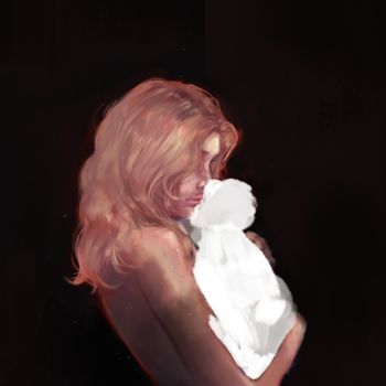 Arts numériques intitulée "créature" par Solovey, Œuvre d'art originale, Travail numérique 2D