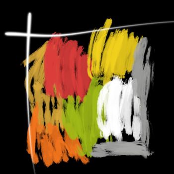 Digital Arts titled "The Cage" by Cila, Original Artwork, Digital Painting
