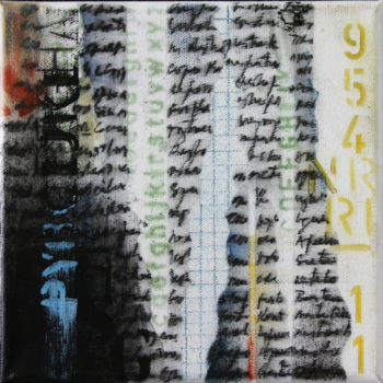 Malerei mit dem Titel "954-nr" von Pavel A.Richtr, Original-Kunstwerk, Acryl