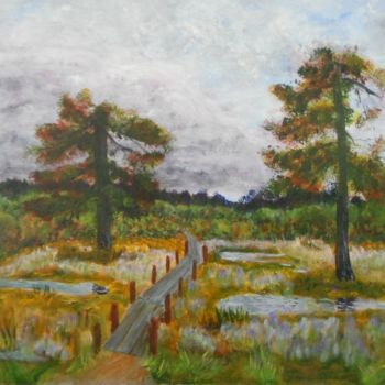 Peinture intitulée "dwingeloo-nl" par David Callahan, Œuvre d'art originale, Acrylique