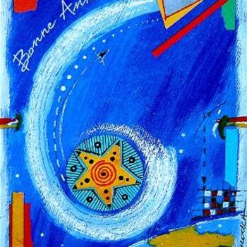 Peinture intitulée "Carte_de_Voeux_-_2.…" par Catherine Suchocka, Œuvre d'art originale