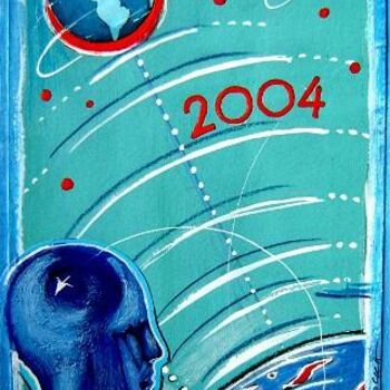 Peinture intitulée "Carte_de_Voeux_-_20…" par Catherine Suchocka, Œuvre d'art originale