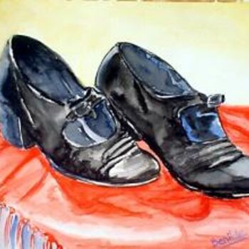 Peinture intitulée "Zapateao" par Benilde, Œuvre d'art originale