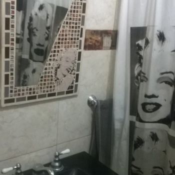 Artesanía titulada "espejo marilin" por Jeronimo Sebastian Gilberto, Obra de arte original