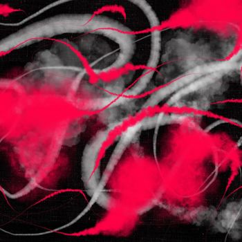 Digital Arts titled "French Cancan" by Cila, Original Artwork, Digital Painting