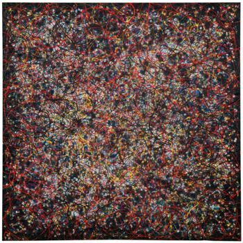 Pintura titulada "IN THE BEGINNING" por Andre Van Der Kerkhoff, Obra de arte original, Acrílico