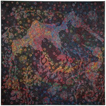 Painting titled "OF KELP DRAGONS & H…" by Andre Van Der Kerkhoff, Original Artwork, Acrylic