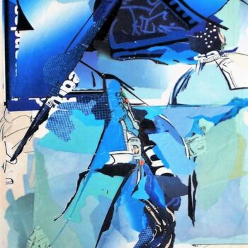 Peinture intitulée "Table Tableau 3D Tr…" par Dana, Œuvre d'art originale