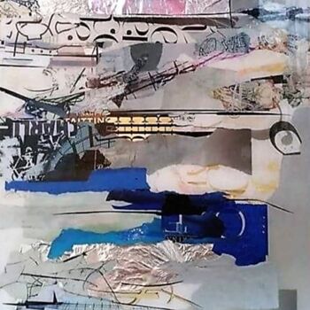 Peinture intitulée "table tableau3D tri…" par Dana, Œuvre d'art originale