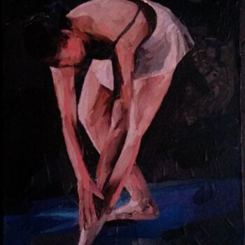 Collages intitulée "ballerine" par Dana, Œuvre d'art originale