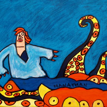 Peinture intitulée "Transformation" par Nathalia Chipilova, Œuvre d'art originale, Acrylique