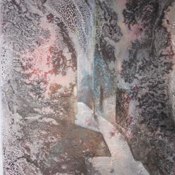 Peinture intitulée "le passage" par Régine Chaptal, Œuvre d'art originale, Autre