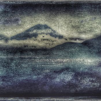 Digital Arts με τίτλο "Fujisan 3" από Nicole Rochedix, Αυθεντικά έργα τέχνης, Ψηφιακή ζωγραφική